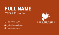 Islamic Peace Dove Business Card Design