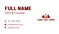 Automotive Crane Truck Business Card