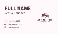 Tank Truck Transport Business Card