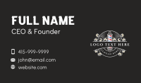 Salon Haircut Barbershop Business Card