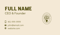 Shovel Leaf Garden Business Card