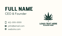 Hemp Extract Business Card example 1