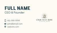 Spa Scented Candle Business Card Design