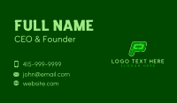 Startup Cyber Tech Business Card