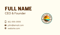 Sunset Beach Resort Business Card