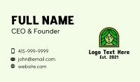 Nature Woman Arch  Business Card Design