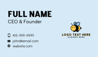 Cute Bee Mascot Business Card