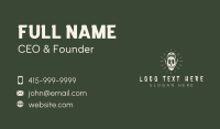 Skull Weed Smoking Business Card