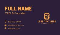 Physical Training Business Card example 1