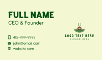 Football Pitch Goal  Business Card