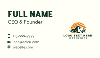Thunder Logistics Truck Business Card