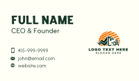 Thunder Logistics Truck Business Card Design