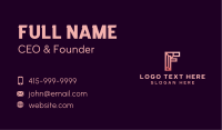 Creative Advertising Startup Business Card