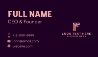 Creative Advertising Startup Business Card Design