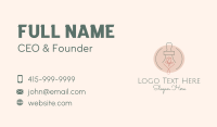 Self Care Business Card example 4