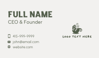 Coffeehouse Business Card example 2