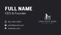 Skyscraper Tower Real Estate Business Card Design