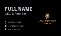 Skull Thunder Avatar Business Card Design