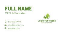 Leaves Botanical Garden Business Card