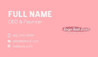 Novelty Shop Business Card example 2