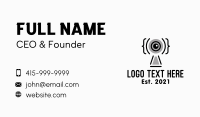 Video Camera Business Card example 1