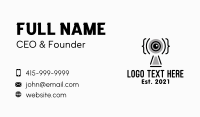 Webcam Online Class  Business Card