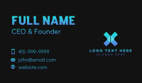 Gradient Digital Tech Business Card