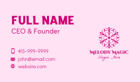 Massage Business Card example 1