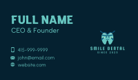 Ninja Tooth Mascot Business Card Image Preview