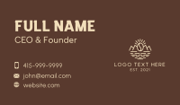 Ground Coffee Business Card example 4