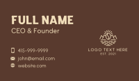 Caffeine Business Card example 2