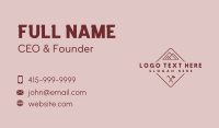 Pickaxe Business Card example 3