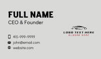 Sports Car Speed Business Card