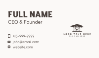 Tree Swing Playground Business Card