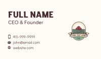 Organic Farm Field Business Card Design