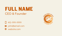 Pet Dog Frisbee Business Card