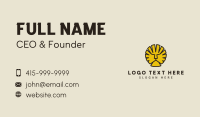 Zoo Animal Business Card example 1