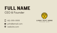 Lion Wildlife Mascot  Business Card