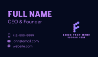 Digital Online Network Business Card