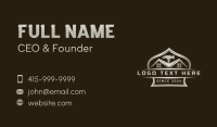 Carpentry Hammer Renovation Business Card Design