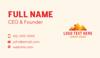 Sun Mountain Valley Business Card