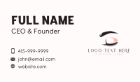 Eyelid Business Card example 1
