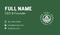 Tree Forest Nature Park Business Card