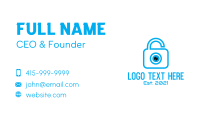 Lock Business Card example 2