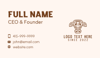 Cattle Business Card example 1