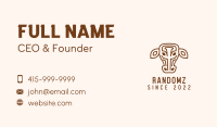 Farm Barn Livestock Ranch Business Card