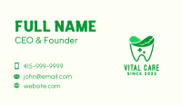 Herbal Dental Care  Business Card Image Preview