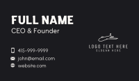 Airport Business Card example 2