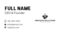 Tuxedo Dry Cleaner Laundry Business Card