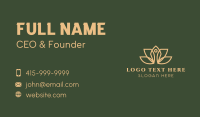 Flower Beauty Wellness Business Card